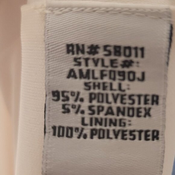 Ivory Dress Size 12 Signature by Sangria - Picture 7 of 10